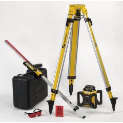 Pöördlaser LAR160 statiivi ja nivelliirlatiga, punane kiir, Stabila