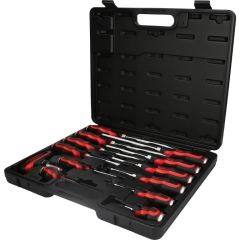 ERGOTORQUEmax löökkruvikeerajate komplekt 13-osaline, KS Tools
