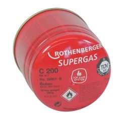 Gaas C200 SUPERGAS 190g, klapiga, Rothenberger