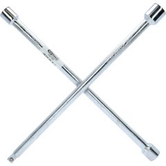 KS Tools крестовой баллонный ключ, 1/2″, 17 / 19 / 21 мм