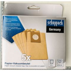 Scheppach SprayVac20 pabertolmukotid, 5 tk