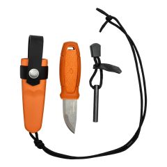 Morakniv Eldris с набором для разведения огня (S) выжженный оранжевый