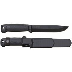 Professionaalne ellujäämisnuga Morakniv Mörkret BlackBlade (C) "Pitch Black"
