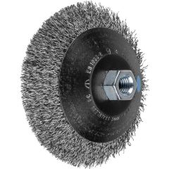 Taldrikhari KBU Inox 125x10/M14 0,35mm, Pferd