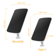 EZVIZ CMT-Solar-Panel-C päiksepaneel (Micro USB )