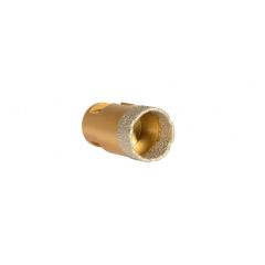 Diamond grit holesaw 28mm, M14 shank