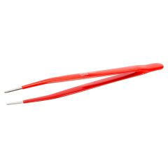 Jeweller`s tweezers with rounded tips 140mm, special hardened steel