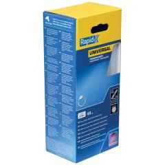 Liimipulgad 12x190mm, universaalne, värvitu, 48tk, Rapid