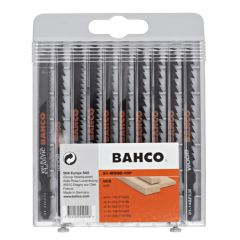 Jigsaw blades set 10pcs, T-shank, for wood and plastic