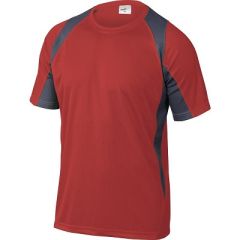 T-särk PANOPLY BALI DRY FIT, punane/hall