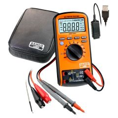 Digital multimeter AC and DC up to 1000 V ; class 600 V-CATIV ja 1000 V-CATIII ; temp: -55C° to + 1000°C ; RMS ; NCV