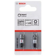 Impact bit PZ3, 25mm 2 pcs