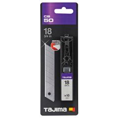 Запасные лезвия Tajima DORA Endura 18 мм, 10 шт.