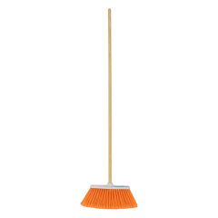 Õuehari PVC harjastega 26cm, puidust varrega 120cm Klintek®