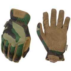 Gloves Mechanix FastFit® Woodland Camo M 0.6mm palm, touch screen capable