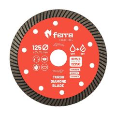Ferra turbo diamond blade 125x22,23mm