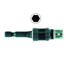 Adaptor with swivel fuction 1/4" 60mm