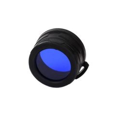 Nitecore NFB40 blue filter lens – compatible with MH25 Pro flashlight, impact-resistant, quick attach, weather resistant