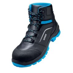 Uvex 2 Xenova S3 SRC safety boots – metal-free protective toe cap, slip-resistant PU outsole, size 39, water-resistant leather
