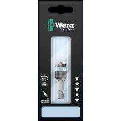 Wera stainless Rapidaptor universal bit holder, 1/4" x 50mm, 3888/4/1 K, blister