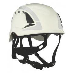 Kaitsekiiver SecureFit, ventileeritud, helkuritega, valge X5 X5001V-CE, 3M