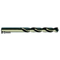 Metallipuur DIN338 HSSE-Co5 Ø2,0mm 10tk, Exact