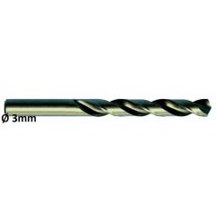 Metallipuur DIN338 HSSE-Co5 Ø3,0mm 10tk, Exact