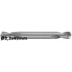 Needipuur HSS-G topelt 10tk Eventus Ø3,3x11x49mm, Exact
