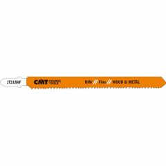 Tikksaetera puidule ja metallile BiM, 5tk pakis 132x1.7-2.6x 132x1.7-2.6x10-15TPI, CMT