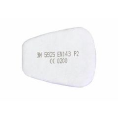 Tolmufilter P2 paar, lapik gaasifiltri peale, 3M