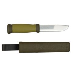 Нож Morakniv® 2000, зеленый, лезвие 109мм