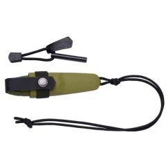 Morakniv Eldris Neck Knife Green, Fire Starter Kit