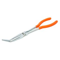 Snipe nose pliers long, bent tip, 35° 270mm