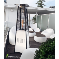 Gaasisoojendi Veltron TOWER PREMIUM FH-1000S 11,5kW madal, valge