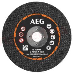 Lõikeketas 76x10x1mm (5tk) AEG