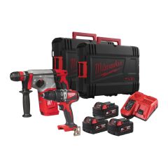 Puurvasara ja Akutrelli komplekt Milwaukee M18 BLPP2C2-503X