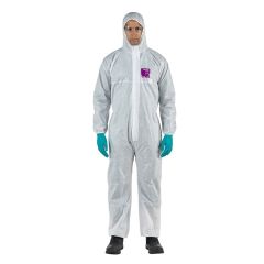 Disposable coverall Type 5/6 Ansell Alphatec 1500, white, size XXL