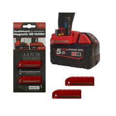 StealthMounts magnetiline otsikuhoidik Milwaukee M18 tööriistade jaoks 2tk (punane)