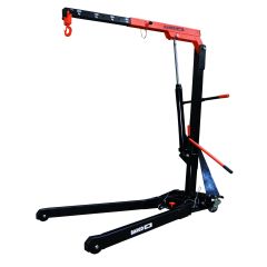 Foldable crane 2T, foldable body four fixed positions of the lifting arm: 2,000, 1,500, 1,000, 500 kg
