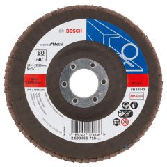 Lamellketas 125x22.23mm, K80