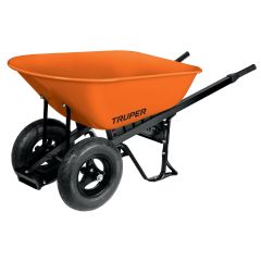 Kahe rattaga aiakäru metallalusega 118L Truper®