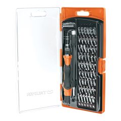 Precision multi-bit screwdriver, 57 pcs