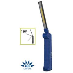 Töövalgusti LED COB+SMD 400/70lm, õhuke, liigendiga, laetav, IP20