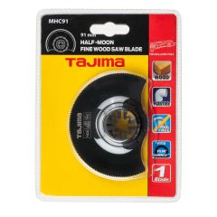 Multitool saw blade, dish half-moon 91mm. For wood, plastic and soft metal