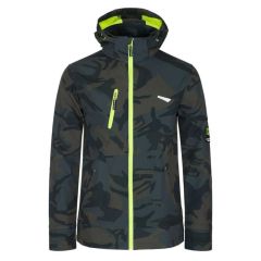 Softshell North Ways Borel 1511 Camo/neoonkollane, suurus L