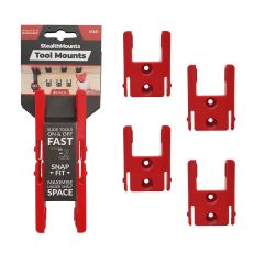 StealthMounts Milwaukee M18 (18V) akutööriistade hoidikud 4tk