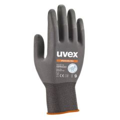 Safety gloves Uvex Phynomic Lite,  grey, size 8