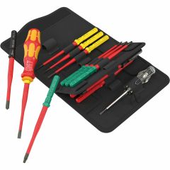 Wera Kraftform Kompakt set with inter-changeable extra slim blades, VDE 60iS/65iS/67iS/16
