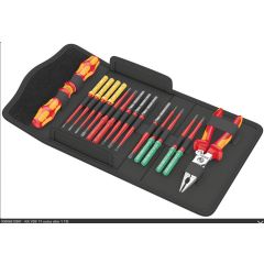 Wera Kraftform VDE 17 extra slim set with KNIPEX pliers