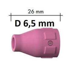 Keraamiline gaasidüüs, Abitig 150/260W d=6,5mm, l=26mm, Binzel